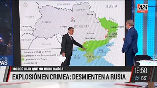 🔴 Explosión en Crimea: desmienten a Rusia I A24