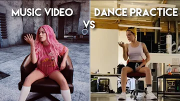 Halsey - Be Kind (Dance Practice vs Music Video)