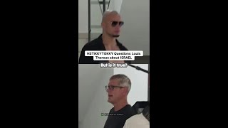 Famous HSTIKKYTOKKY QUESTIONS LOUIS THEROUX ABOUT ISRAEL! #hstikkytokky #louistheroux #israel #politics Profile