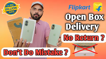 iPhone Open Box Delivery Check on Flipkart 📱 | Big Billion Days Sale 2025 Tips & Tricks