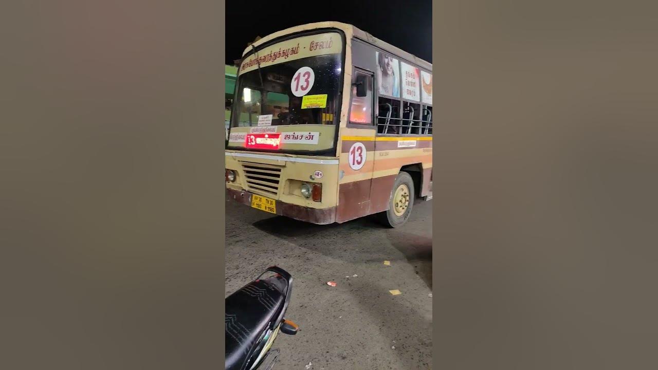 salem new bus stand to railway station 2022 YouTube