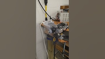 Counterweight Bi-blade Propeller Testing (Holbrook Aero) #shorts