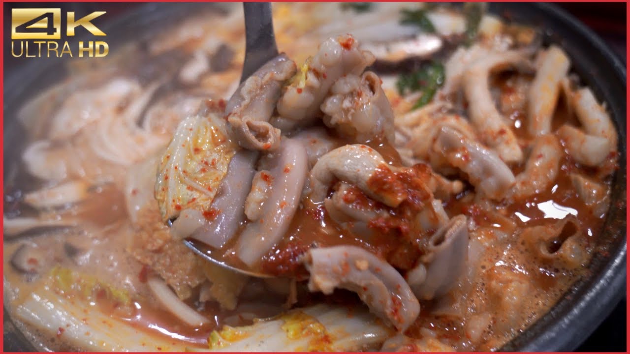 韓国グルメツアー ソウルで1番美味しいホルモン鍋 チャミスルの誘惑 コプチャンジョンゴル Youtube