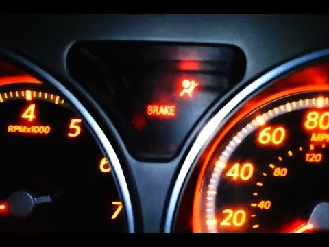 Brake light indicator stays on in dash - Infiniti M45 M35