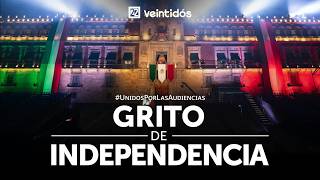 #EnVivoAhora | Ceremonia de Grito de Independencia #UnidosPorLasAudiencias