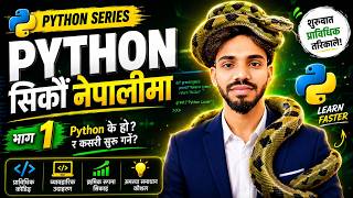Python Course in Nepali | First Step to Learn Python! (Installation)