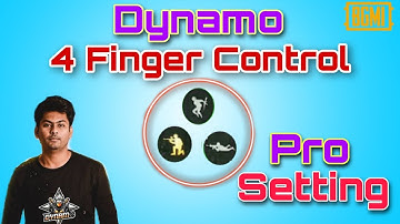 Dynamo 4 Fingers Cantrol Setting / Bgmi /Pubg Mobile