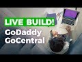 GoDaddy GoCentral Website Builder Tutorial | Martha Krejci