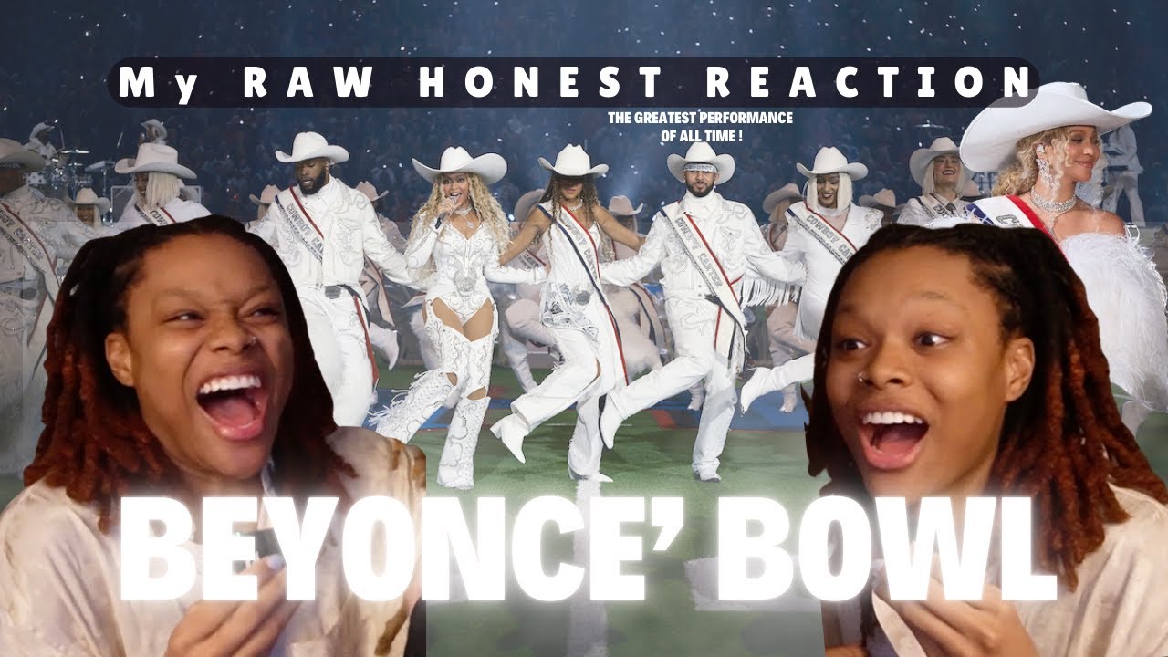 Reacting to BEYONCE's Halftime Performance : I COULDN'T HANDLE IT - YouTube