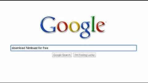 Searching for Nimbuzz was never this fun!