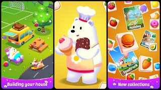 Tiles Match 3D - Happy Trips (Gameplay Android) screenshot 4