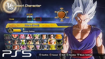Dragon Ball Xenoverse 2 - All Characters & Stages (All DLC 2016-2023)