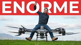 Il est monstrueux !  Test du drone de livraison de DJI: le FlyCart 30