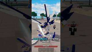 SECRET TECH PRODIGY INTERACTION in The Strongest Battlegrounds #thestrongestbattlegrounds #roblox