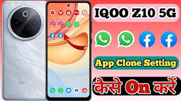 IQOO Z10 5g  App Clone & Dual App Setting Kaise On Kare // How To Dual App Setting On IQOO Z10 5g