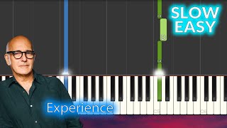 Vignette de la vidéo "Ludovico Einaudi - Experience SLOW EASY Piano Tutorial"