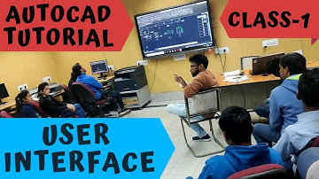 Autocad basic Introduction | Customize User Interface | AutoCAD 2021 Tutorial in Hindi| Bharat Skill
