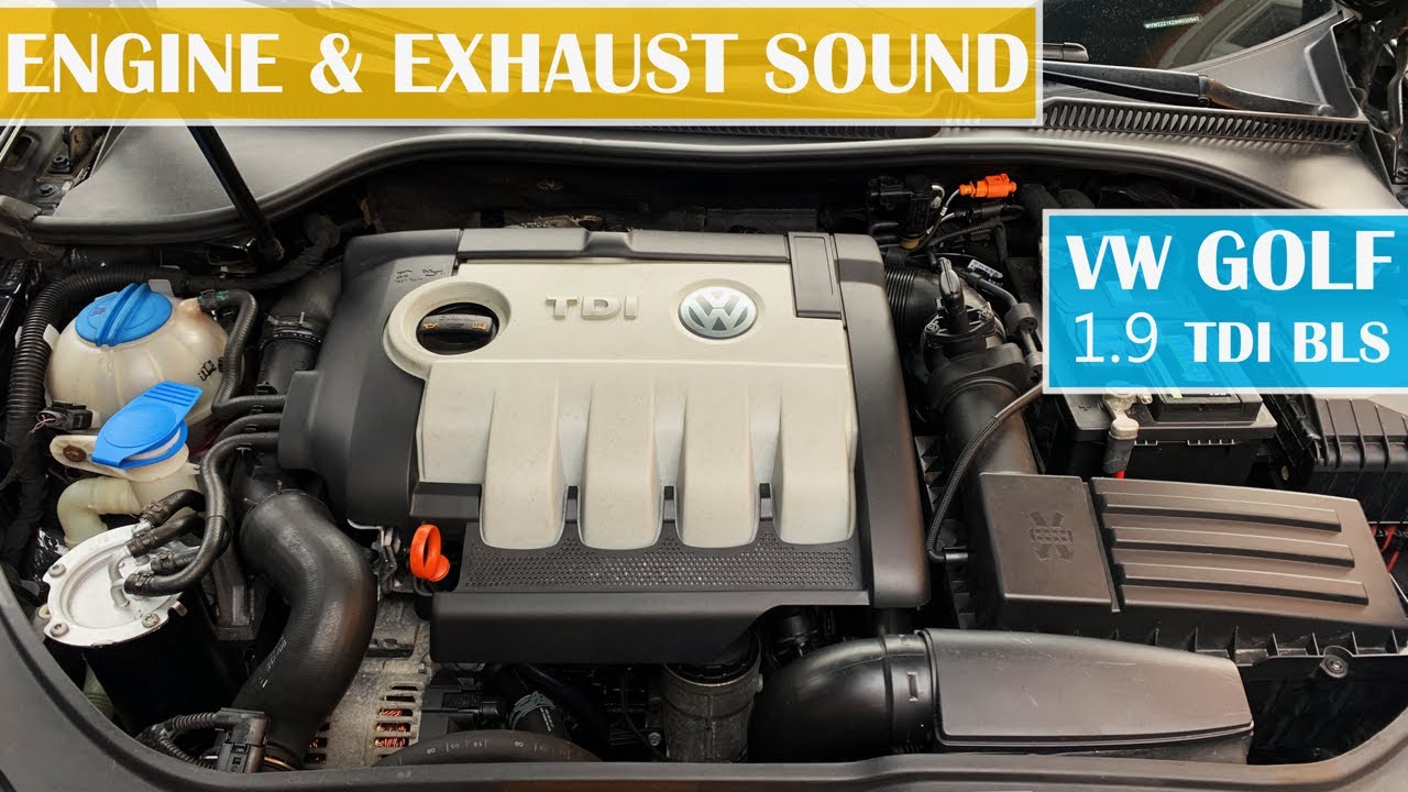 تيمور الشرقية رمش متناسب  VW Golf 5 1.9 TDI BLS engine sound | motor sound ( Golf 5 1.9 tdi 77 kw  zvuk motora) - YouTube