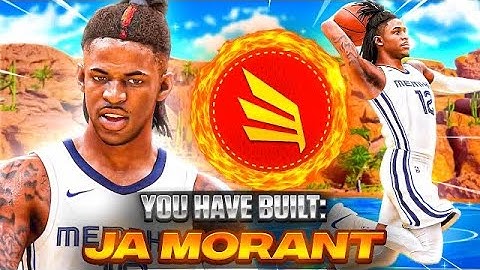 This JA MORANT “SLASHER” BUILD IS UNSTOPPABLE IN NBA 2K25