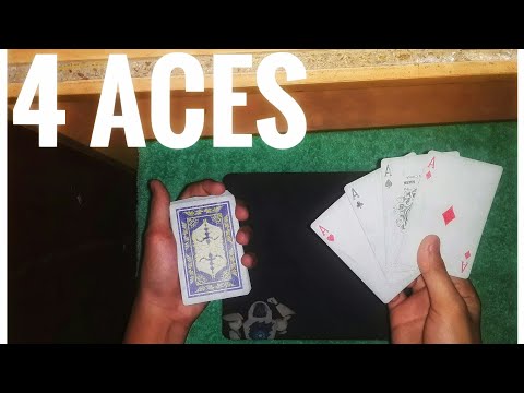 APPEAR 4 ACES OUT OF NOWHERE ( TUTORIAL )