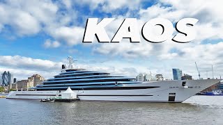 Unveiling the Extravagant Yacht KAOS in London