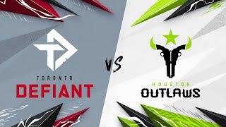 Losers Round 1 |  @TorontoDefiant vs Houston @OutlawsOW  | Kickoff Clash Tournament | Day 2
