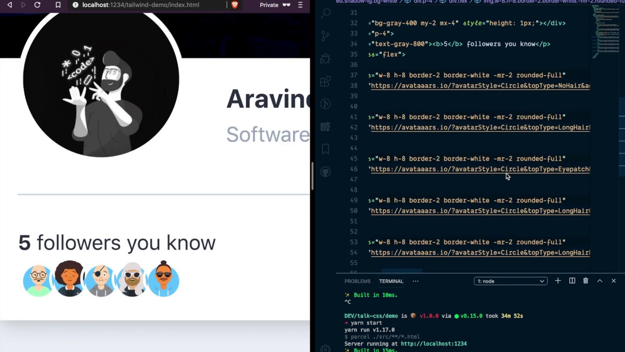 Speed Code - Card (from Refactoring UI) using Tailwind CSS - YouTube