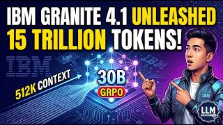 IBM Granite 4.1 LLMs with 15T Tokens, 512K Context, and GRPO