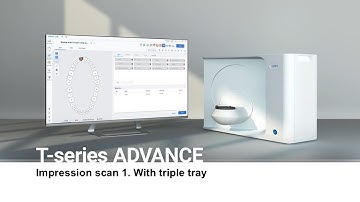 MEDIT T-series Desktop Scanner Advance course - Impression scan (Triple tray)