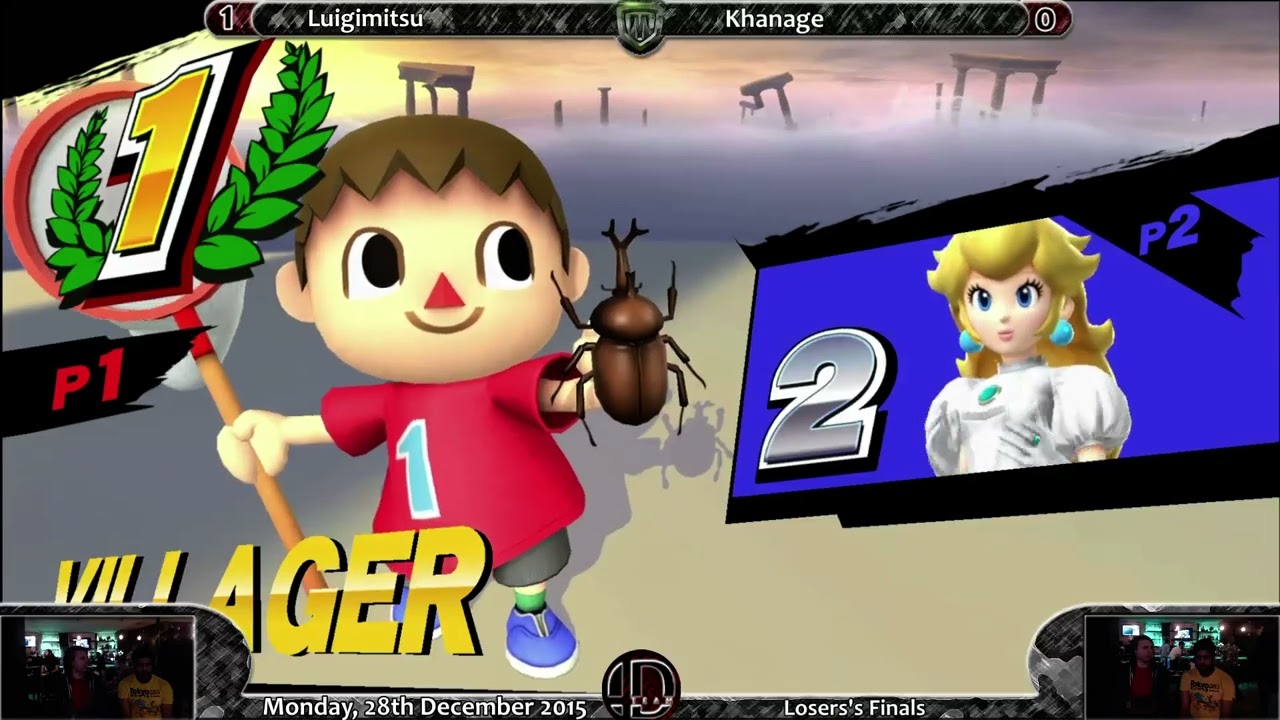 Luigimitsu (Villager) vs Khanage (Peach) - Losers Finals - Meltdown 28/12/05
