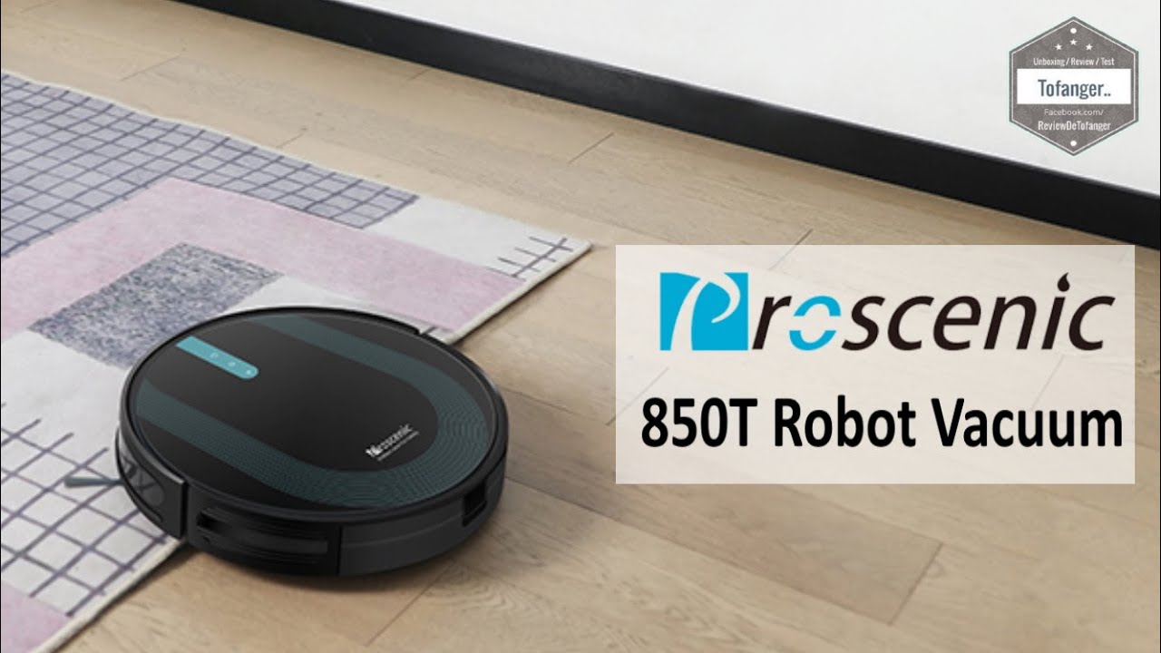 Proscenic 820S Aspirateur Robot connecté WiFi - App ProscenicHome - Proscenic  NEO 820S - Unboxing - YouTube