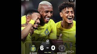 Messi Ronaldo Al Nr Vs Inter Miami 6-0
