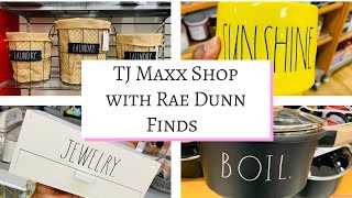 Shop with Me at TJ Maxx with Rae Dunn Finds, Home Decor & More