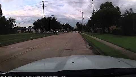 T-bone accident caught on dash cam
