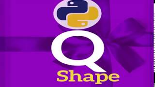 #17 Using Python Program Printing Patterns For Beginners By B.Mandal | Q Shape