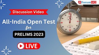 PTS 2023 - All India Open Test Discussion | 29th January 6 PM