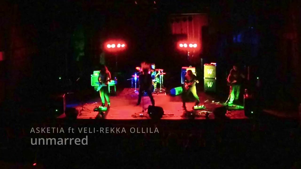 Asketia ft. Veli-Rekka Ollila - Unmarred (Live) - YouTube