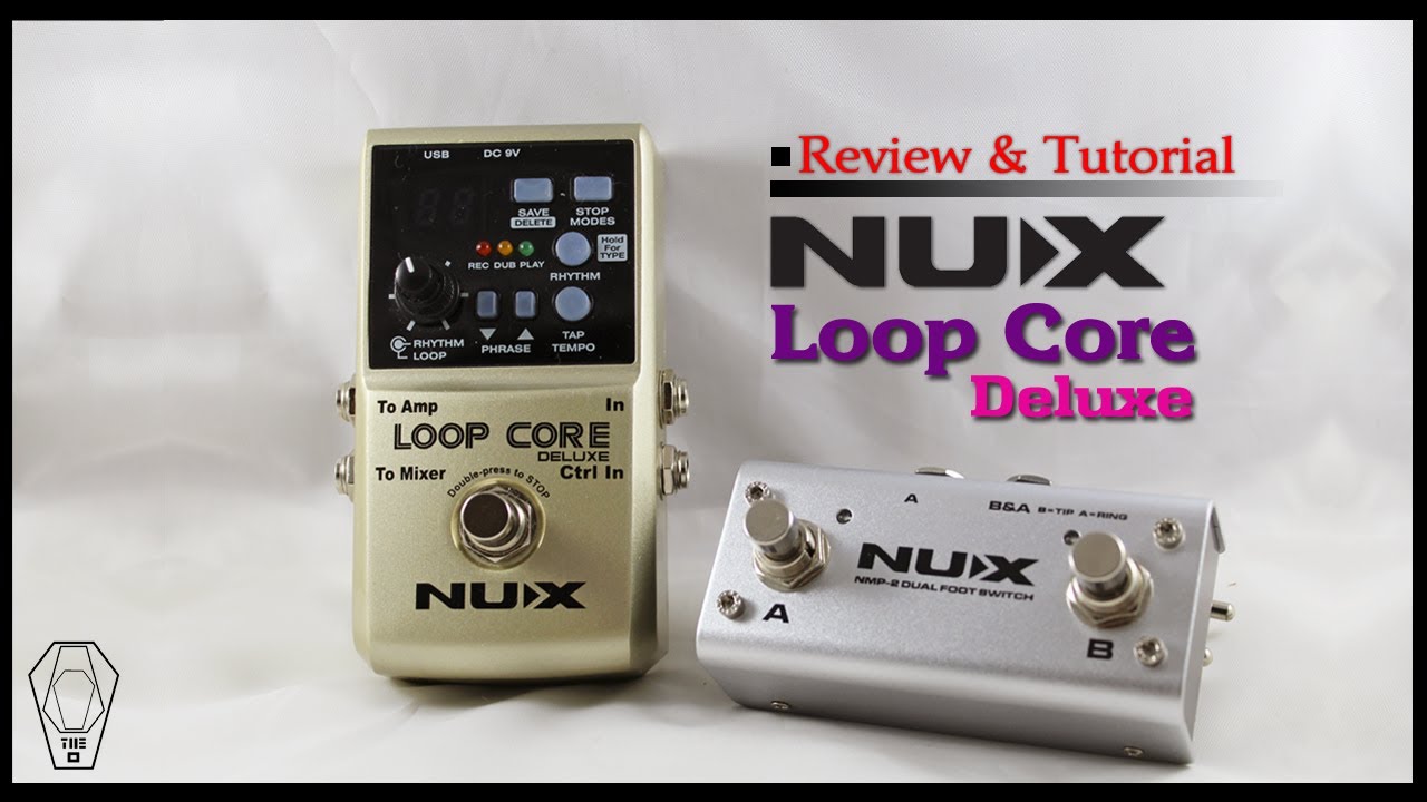 ギター NUX Loop Core Deluxe Amazon.com: NUX Loop Core Deluxe Guitar Looper Pedal, with