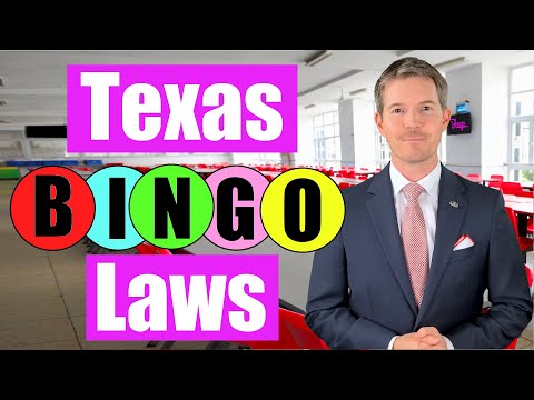 Texas Bingo Laws for operating a Bingo Hall, getting a Bingo license, and acceptable Bingo prizes.