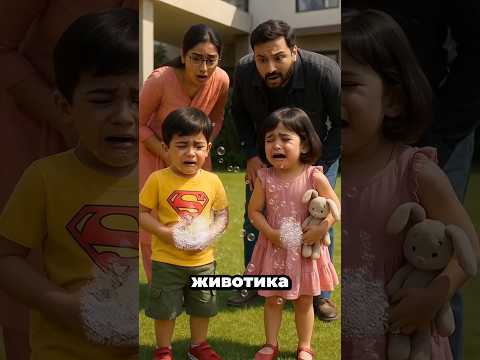 💦🤣 «Водяные пузыри или тайное ружьё в животике?!» 🎯🤯 #shortvideo #youtubeshorts