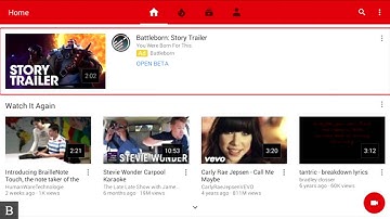BrailleNote Touch snapshot tutorial No.4: Searching in YouTube