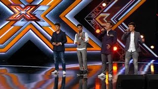 Group Mezzo with Somewhere - West side story (musical). The Ukrainian X Factor 2016