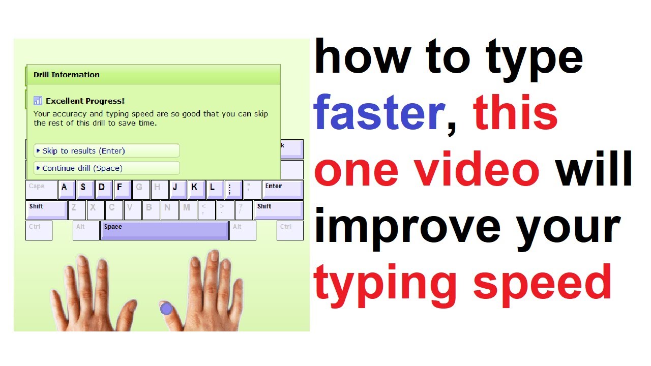 learn to type faster websites