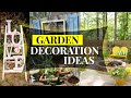 Unique garden decorations ideas. Making unusual diy backyard decoration yourself