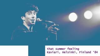 Jonathan Richman - That Summer Feeling (Live @ Kaviari, Helsinki, Finland) 1984