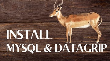 How to Install MySQL and DataGrip