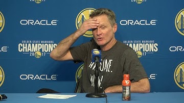 Steve Kerr Postgame Interview / GS Warriors vs Cavaliers / Dec 25