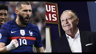 Jean-Michel Aulas évoque le retour de Karim Benzema à Lyon