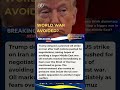 Trump Pauses Iran Attack After Gulf States Step In