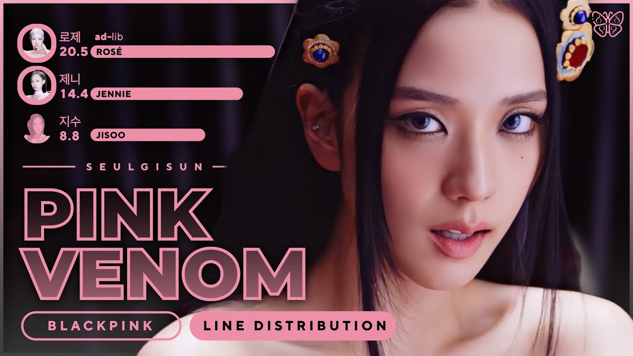[Line Distribution] 'Pink Venom' by BLACKPINK⎟seulgisun